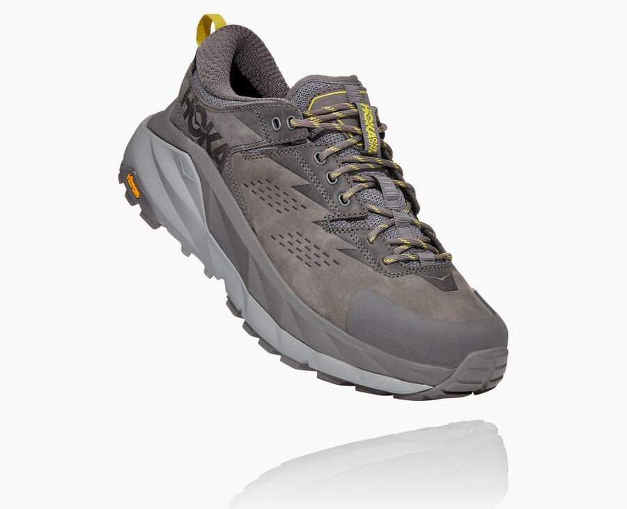 Hoka One One Kaha Låga Gore-Tex Trailskor Herr - Grå - SNVFX-5134